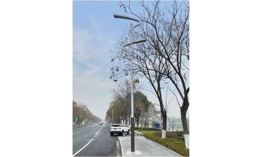 華體5G智慧路燈點(diǎn)亮南京后花園！